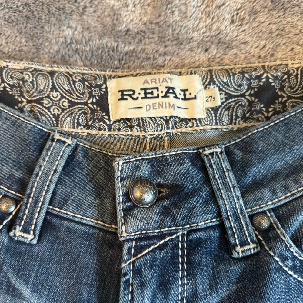 Ariat REAL Denim Jeans in Classic Blue